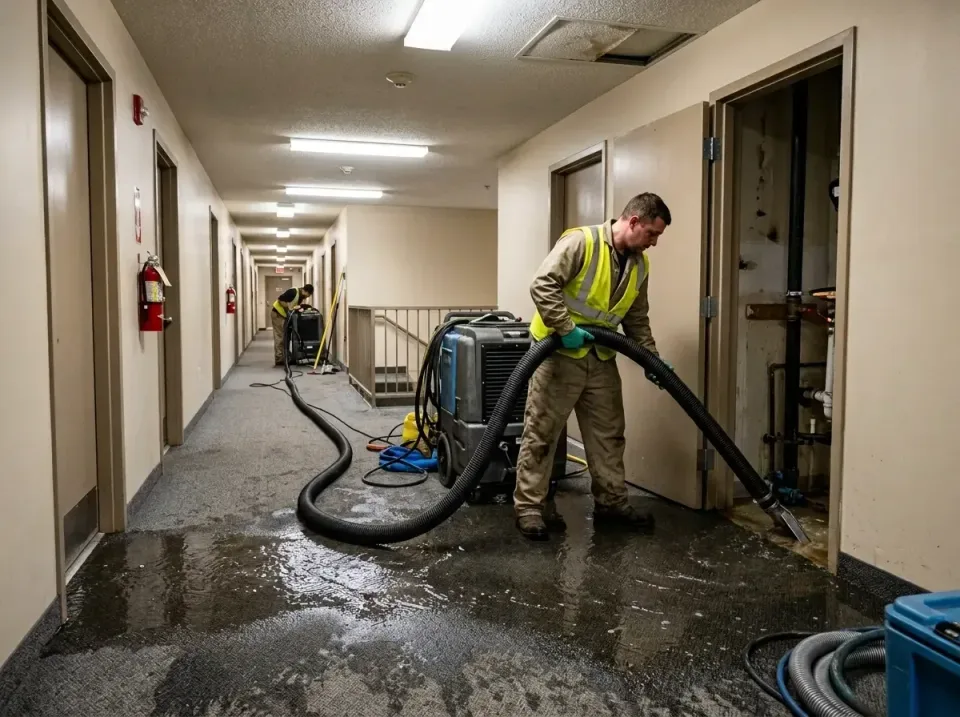 multi-unit-apartment-hallway-f-005 — frequently asked questions, Emergency Burst Pipe Water Extraction & Removal in Granby,…